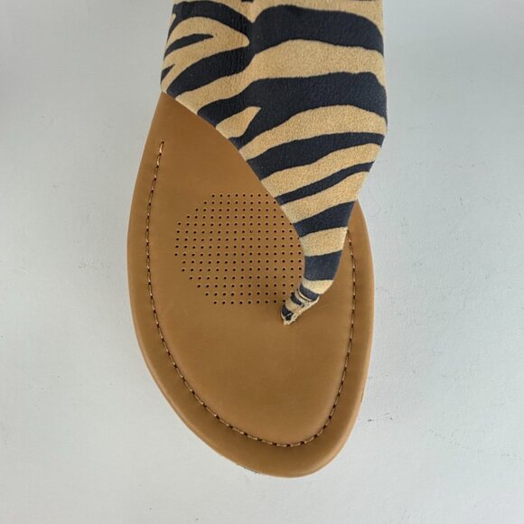 Corso Como Zebra Print Cork Wedge Flip Flops – Size 11M Never worn - Picture 12 of 12